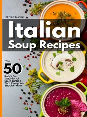 cover image of Italian Soup Recipes